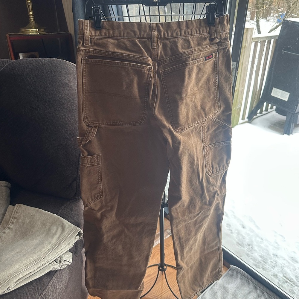 Wolverine Men's Brown Chinos with Utility Pockets - Picture 3 of 8